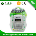GEILIENERGY Cargador de batería / GLE-903 Pantalla LCD Cargador súper rápido Cargador de batería AA / AAA NI-MH / NI-CD universal